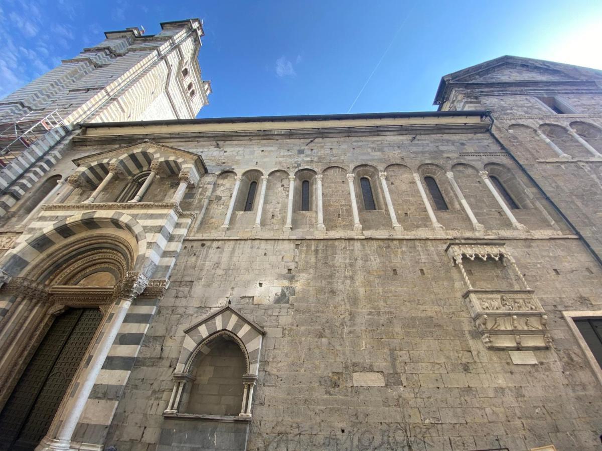 Amazing San Lorenzo 19, Rolli Palace Unesco - Stunning View Overlooking The Cathedral - Free Private Parking- Genua Buitenkant foto
